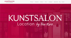 Desktop Screenshot of kunstsalon-location.de
