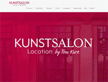 Tablet Screenshot of kunstsalon-location.de